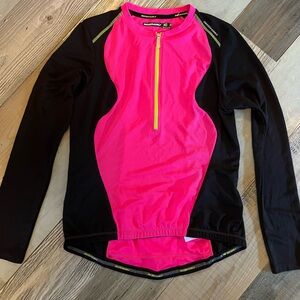 New Women’s Medium Cycling Jersey Long Sleeve